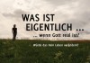 Plakat: Wenn Gott real ist - Anja Brunsmann